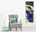 Tablou decorativ, PC192, Canvas, Lemn, Multicolor