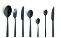 Set tacamuri, 42 piese, Amefa, Manille All you need, inox, negru