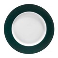 Serviciu de masa 18 piese Aura Green, Ambition, portelan New Bone China, alb