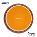 Oala cu capac 4.5 L, ORIGINI by Chef Nicolai Tand, Cooking by Heinner, ceramica, portocaliu degrade