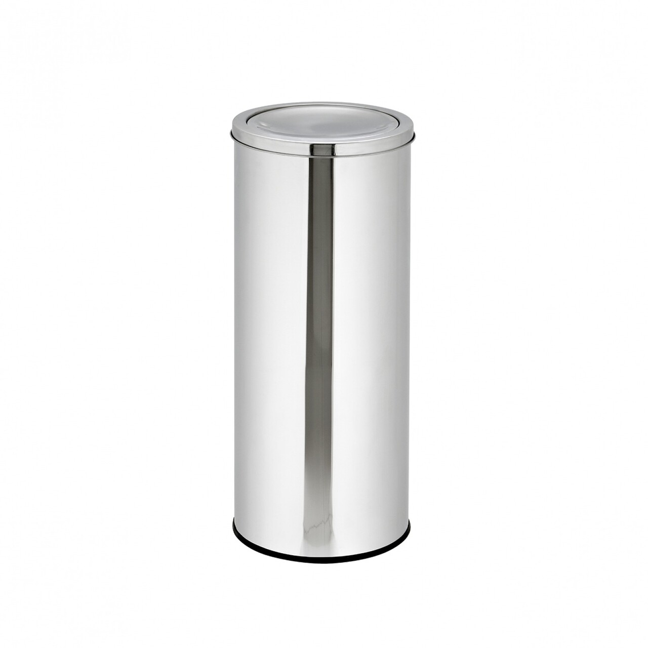 Cos De Gunoi Cu Capac Batant, Inox, 20 L