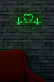 Decoratiune luminoasa LED, Love Rhythm, Benzi flexibile de neon, DC 12 V, Verde