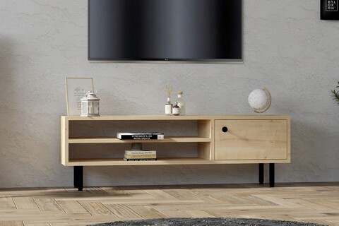 Comoda TV, Asse Home, Avila , 120x38x30cm, Stejar safir