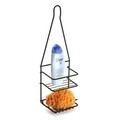 Suport accesorii pentru dus Ducha, Versa, 15.5x10.5x46 cm, metal, rosu