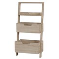 Corp biblioteca, Comforty, Low, 59x120x35 cm, Stejar deschis