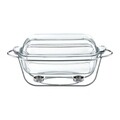 Chafing dish / Vas termorezistent cu incalzitor Saule, Ambition, 5.3 L, sticla