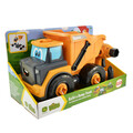 Jucarie Construieste-ti basculanta John Deere, 17x14x24 cm, plastic, portocaliu/gri