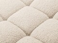 Sezlong living dreapta 1 loc, Bellis-213, Micadoni Home, 155x94x70 cm, tesatura boucle, bej deschis