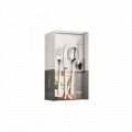 Set tacamuri 24 piese, Amefa, Baguette, inox, argintiu