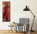 Tablou decorativ, PC056, Canvas, 30 x 80 cm, Multicolor