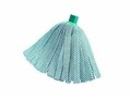 Rezerva mop Leifheit Classic Wringmop, plastic/microfibra, verde/alb