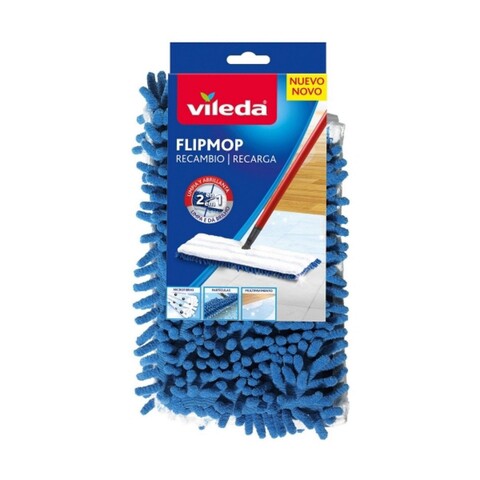 Rezerva mop, Vileda, 162291, 12 x 45 cm, microfibra