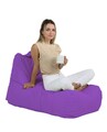 Fotoliu puf, Bean Bag, Ferndale Trendy, 105 x 75 cm, poliester impermeabil, mov