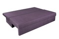 Canapea extensibila Alfi 192x80x77 cm cu lada de depozitare, Purple