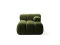 Sezlong living dreapta 1 loc, Bellis-213, Micadoni Home, 155x94x70 cm, tesatura boucle, verde