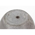 Set 2 ghivece, Grey Round High, Bizzotto, 42x78 cm, argila