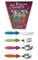 Set tacamuri pentru copii 4 piese Pinguin, Jean Dubost, 15 cm, inox/ABS