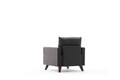 Fotoliu Bella Armchair, Balcab Home, 82x81x85 cm, lemn, antracit