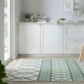 Covor Teo, Flair Rugs, 80x150 cm, bumbac, verde