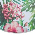 Cutie cu capac Tropical, Creaciones Meng, 16.5x15.5 cm, metal