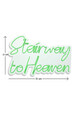 Decoratiune luminoasa LED, Stairway to Heaven, Benzi flexibile de neon, DC 12 V, Verde