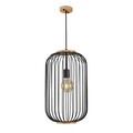 Lustra, L1277 - Black, Lightric, 30 x 120 cm, 1 x E27, 40W, negru