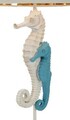 Lampa de masa Sea Horse, Mauro Ferretti, 1x E27, 40W, 30.5x66.5 cm, polirasina/fier/textil, multicolor