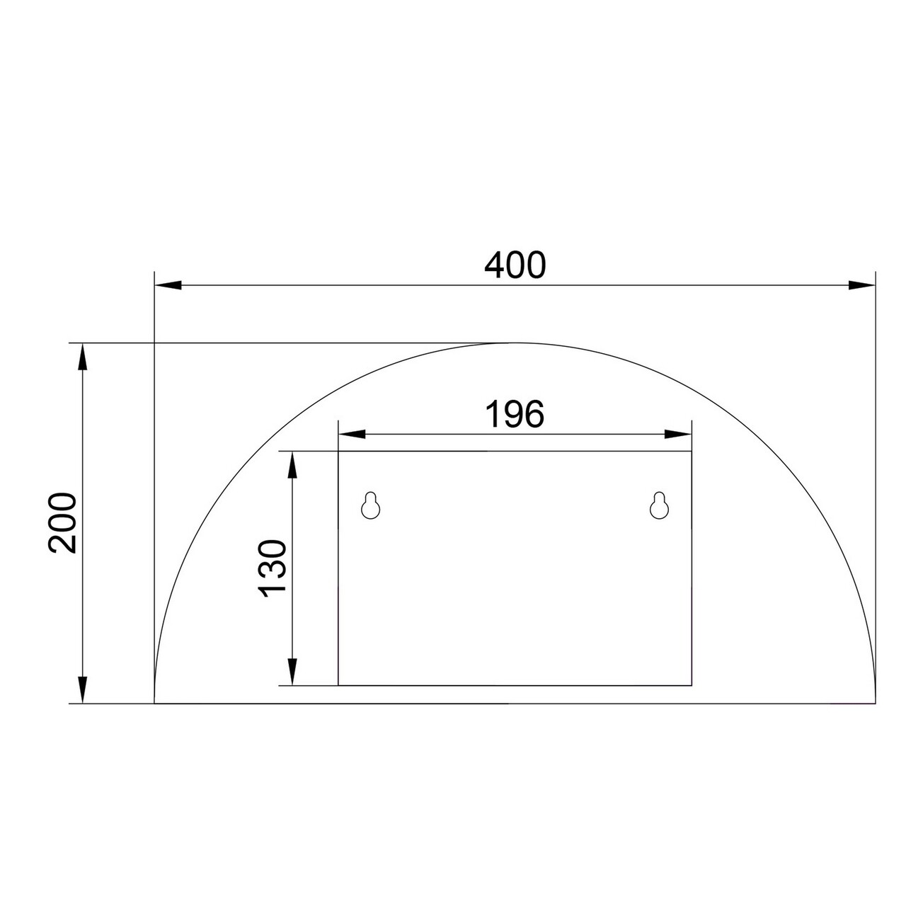 Aplica De Perete Cu Raft Shelfie, Maison In Design, 40 Cm, 1 X E27, 100W, Alb