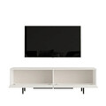 Comoda TV Bedora, 160x35.5x45.1 cm, PAL, alb