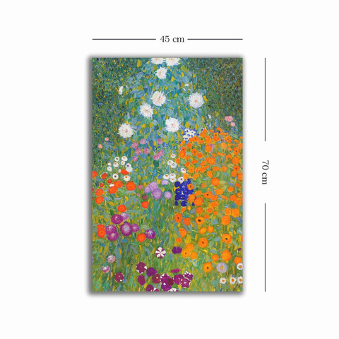 Tablou decorativ, 4570KLIMT001, Canvas , Lemn, Multicolor