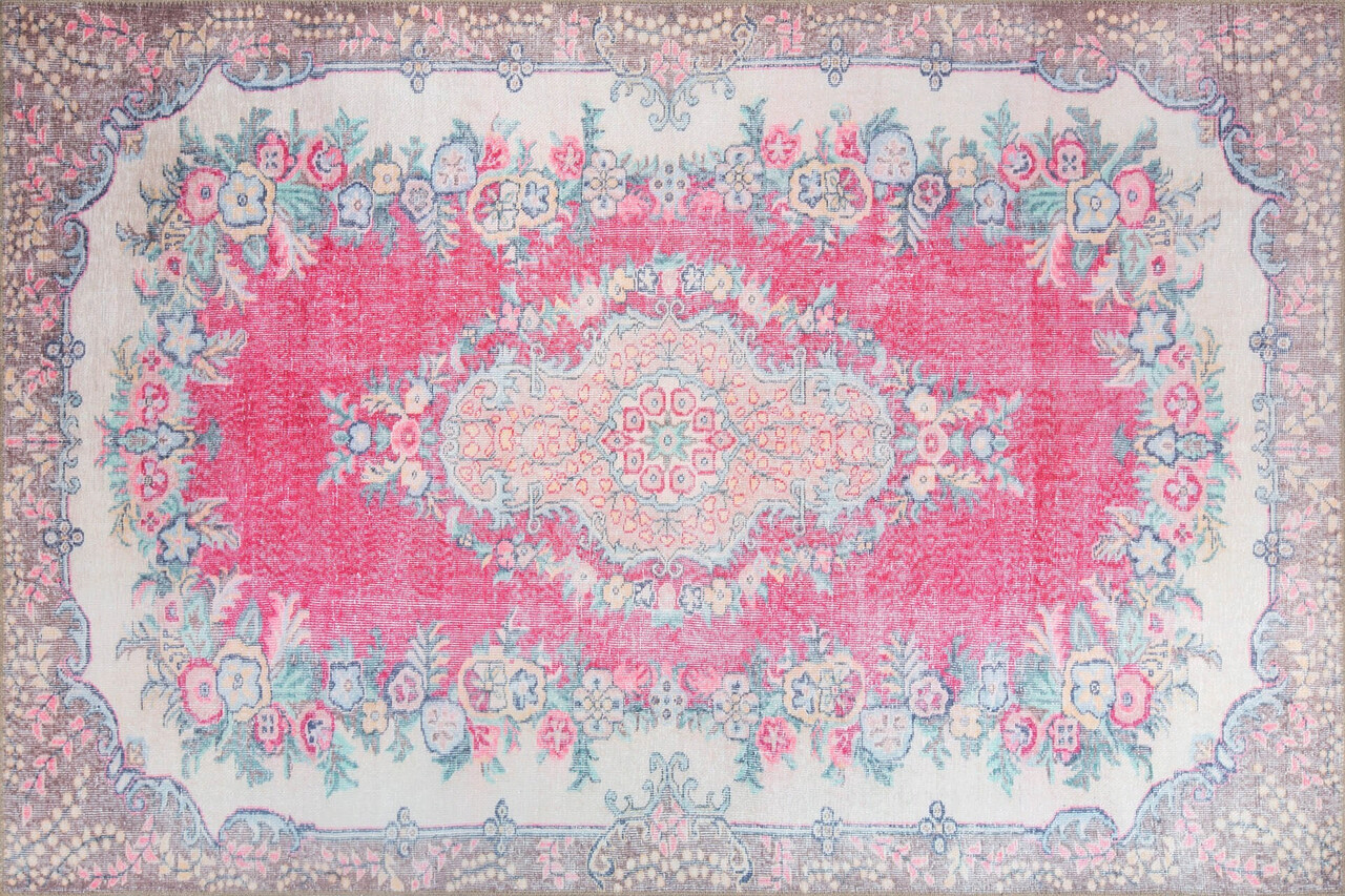 Covor, Pink AL 250 , 150x230 cm, Poliester , Multicolor - 1 | YEO