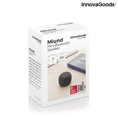 Mini difuzor portabil wireless reincarcabil Miund InnovaGoods