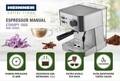 Espressor Heinner, 1050 W, 1.5 L, gri