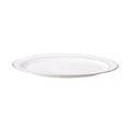 Platou servire Aura Gold, Ambition, 35.5 x 25 cm, portelan New Bone China, alb