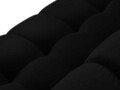 Coltar stanga 4 locuri, Justin, Micadoni Home, BL, 236x160x72 cm, catifea, negru