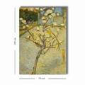 Tablou decorativ, 70100VANGOGH048, Canvas , Lemn, Multicolor