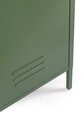 Dulap cu 2 usi Cambridge, Bizzotto, 2 rafturi reglabile, 80 x 50 x 185 cm, otel, verde