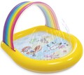 Piscina gonflabila pentru copii Intex Rainbow Arch, 84 L, 147x130x86  cm, polivinil, multicolor