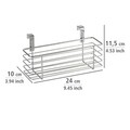 Suport suspendabil, Wenko, Basket Slim, 24 x 10 x 11.5 cm, metal/plastic, gri