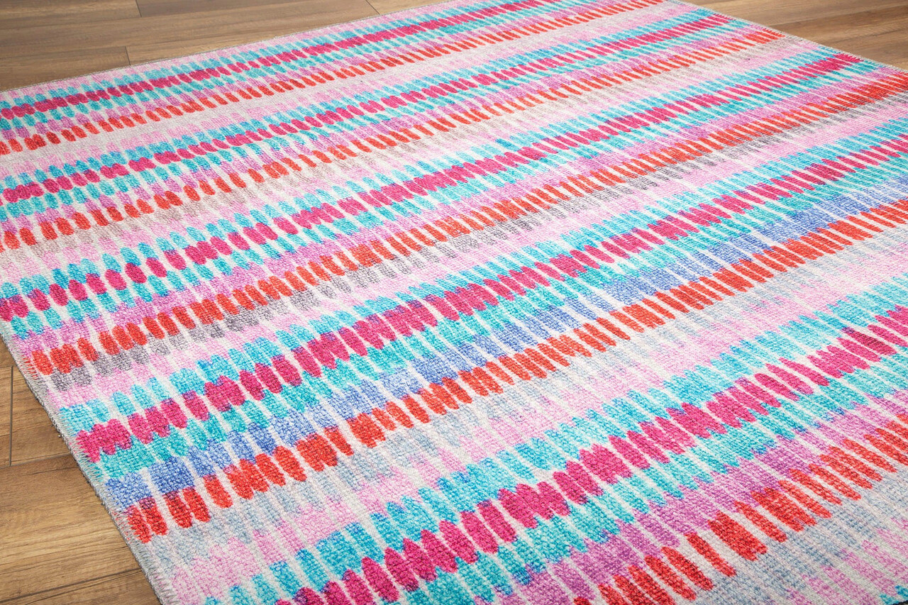 Covor, Ada Gönül Chenille AL 368 , 140x190 cm, Poliester , Multicolor