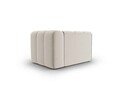 Modul canapea dreapta 1 loc, Lupine, Micadoni Home, BL, 114x87x70 cm, catifea, bej