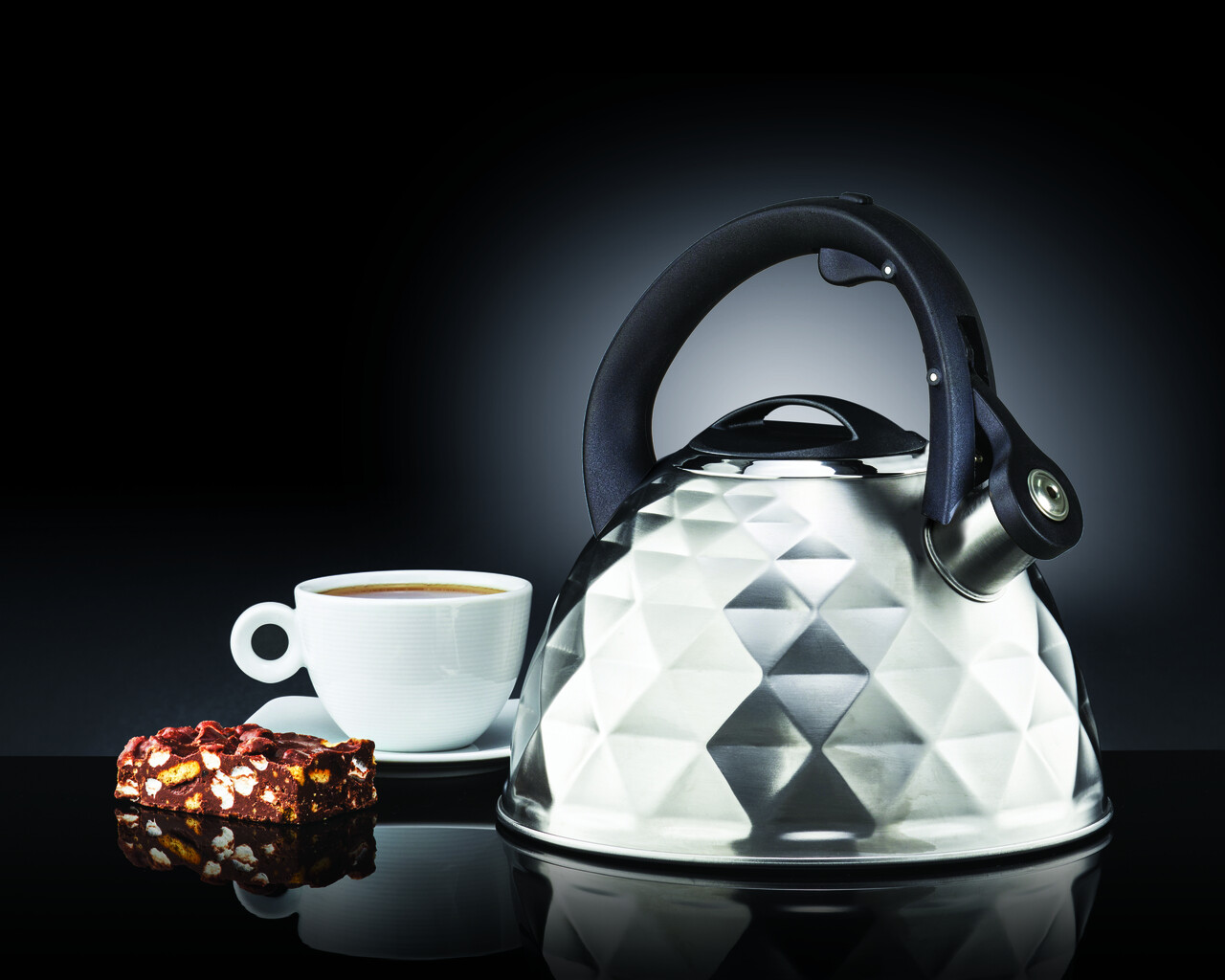 Ceainic Diamond, Ambition, 2.5 L, otel, argintiu