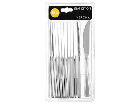 Set cutite 12 piese Verona, Ambition, 21 cm, inox