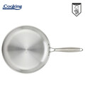 Tigaie, Titanium, Cooking by Heinner, 28x5.5 cm, inox, argintiu