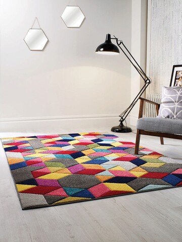 Covor Dynamic Multi, Flair Rugs, 200x290 cm, polipropilena, multicolor