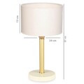 Lampa de masa, Insignio, 780SGN1924, PVC, Crem