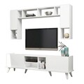 Comoda TV, Mezza, Elegante 1326, Alb