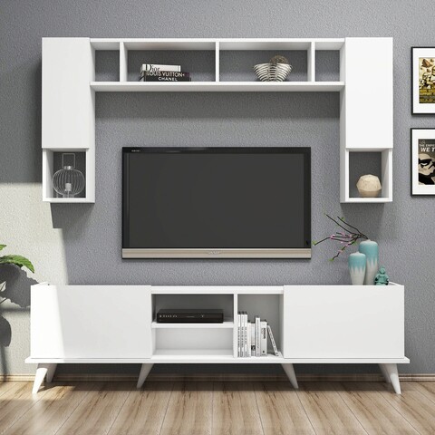 Comoda TV, Mezza, Elegante 1326, Cm, Alb