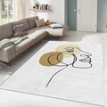 Covor, ALHO CARPET-14A , 80x140 cm, Poliester, Multicolor