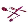 Set tacamuri 16 piese Abele, Homla, inox tip 430, violet